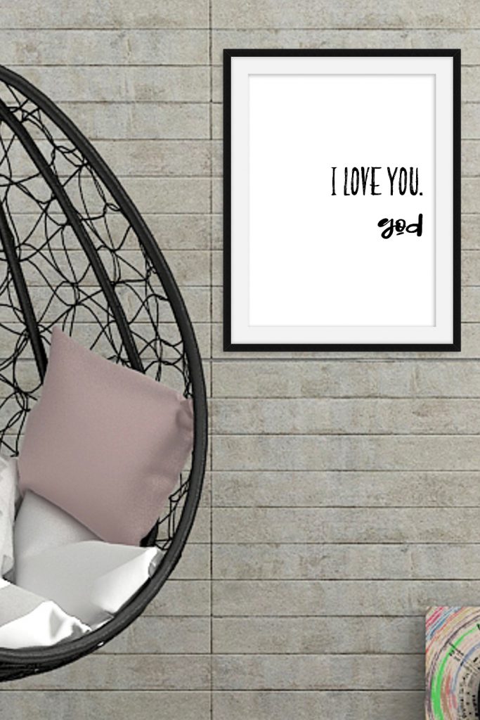 I Love You Printable - Amarie Lange Studio