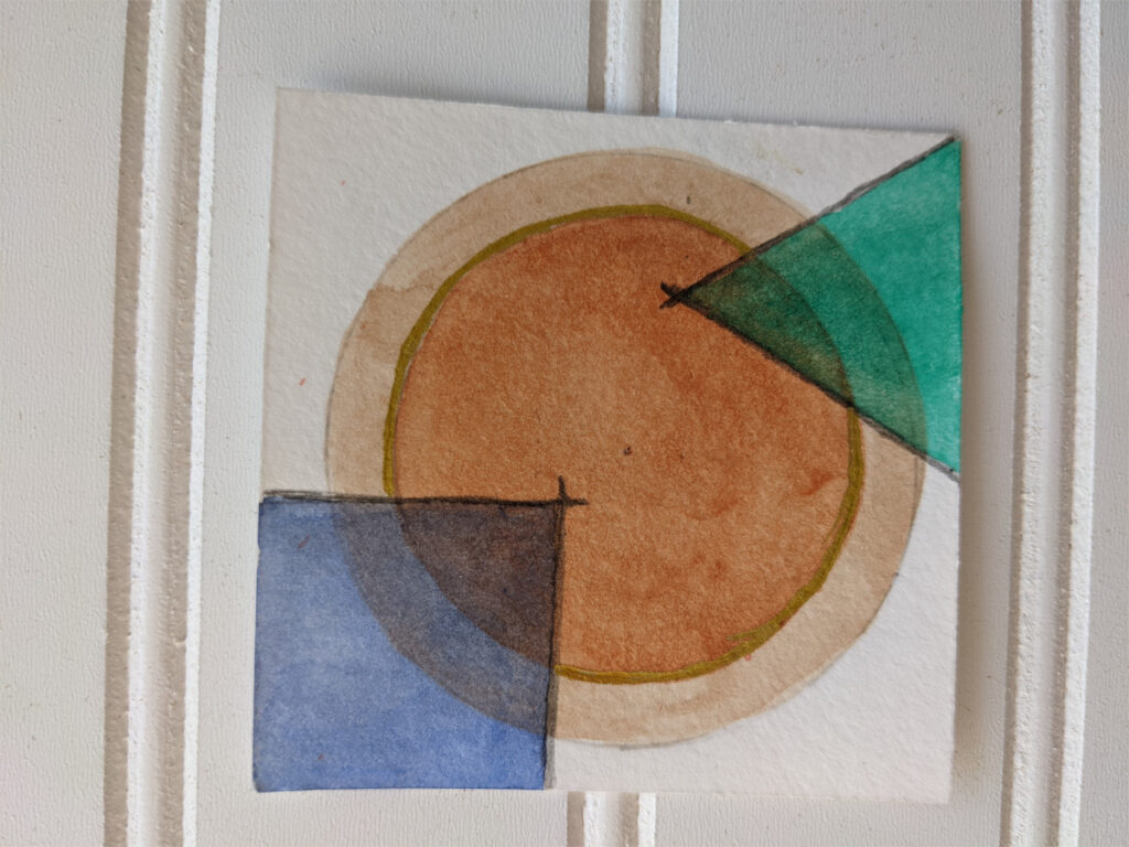 simple abstract watercolor paintings