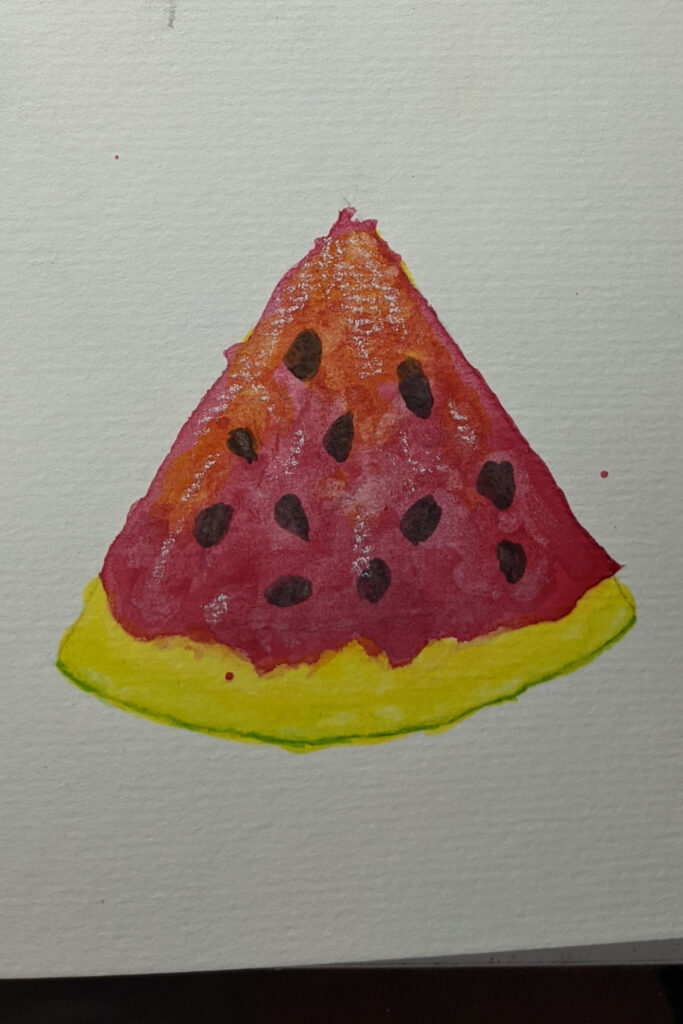 Watercolor Watermelon