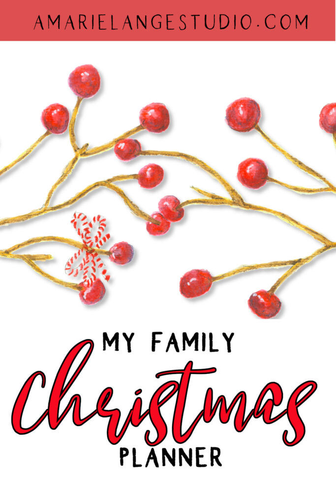 Christmas Planner Printable