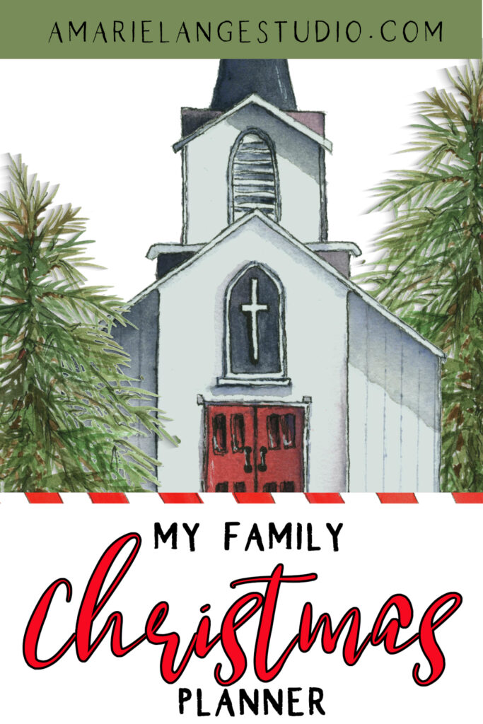 Christmas Planner Printable