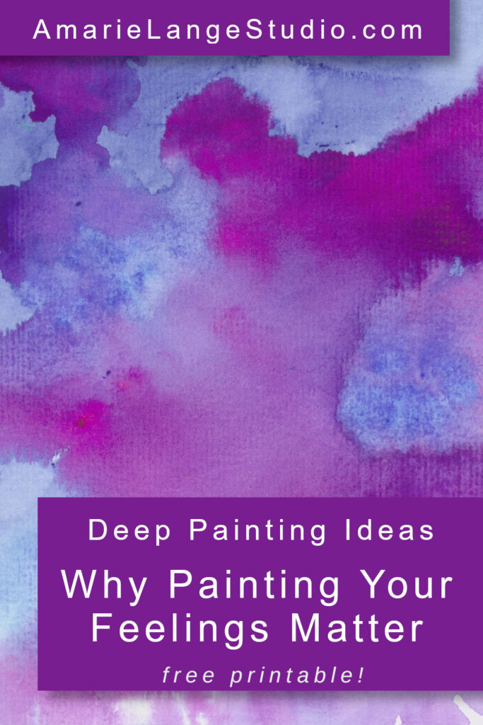 blue purple watercolors blending together